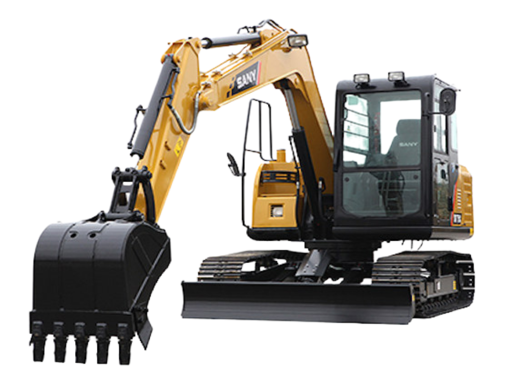 SY75C Excavadora Chica